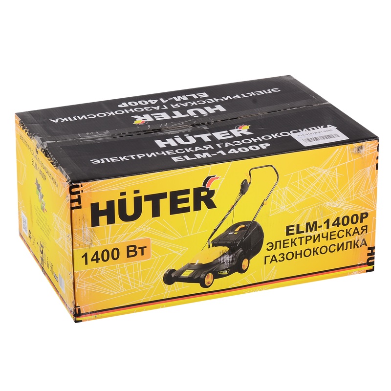 Газонокосилка Huter ELM-1400 70/4/4 (роторная режущая система, вес 14.9 кг, 1.4 кВт) в Череповце