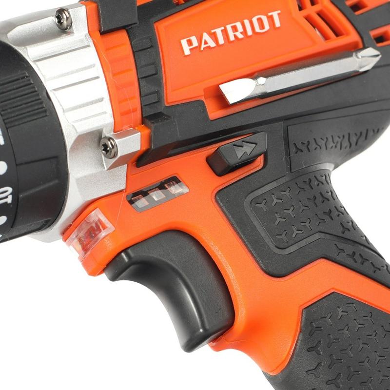Аккумуляторная дрель-шуруповерт Patriot BR 201Li-h The One 180201408 во Владимире