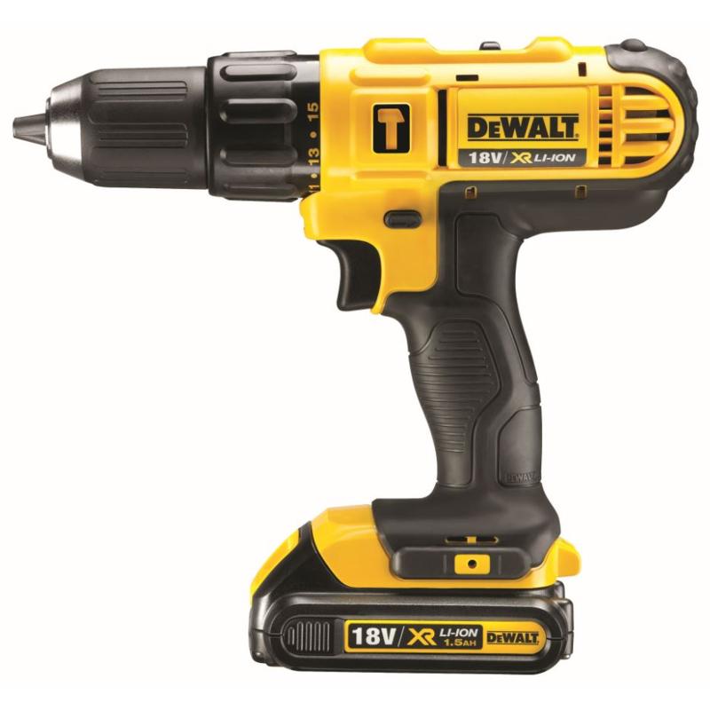 Аккумуляторная ударная дрель-шуруповерт DeWalt DCD776S2 (напряжение 18 v, быстрозажимной) в Муроме