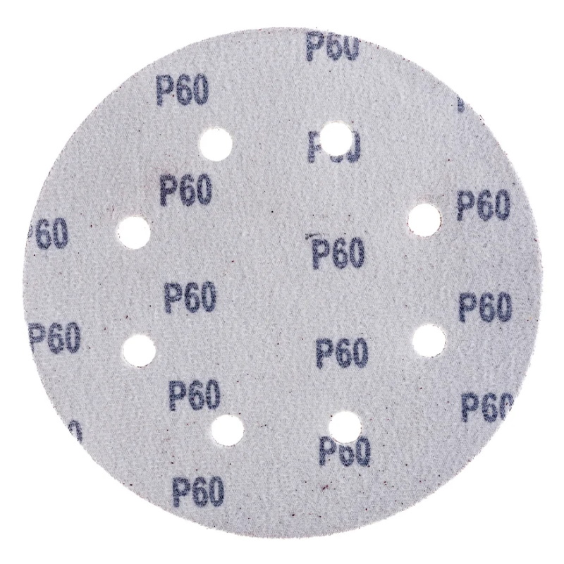 Шлифбумага круглая Sturm DWS6010-9060, 180 мм, зерно 060, 20 шт 8-отверстий