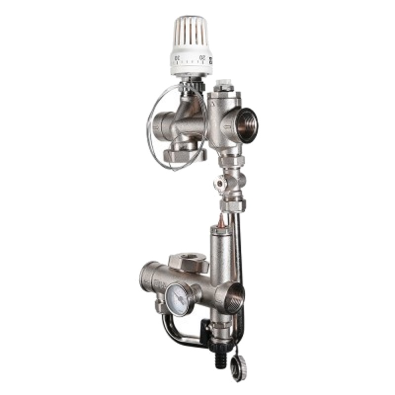 Насосно-смесительный узел Valtec VALMIX VT.VALMIX.0.130 для теплого пола (130 мм, без насоса) в Муроме
