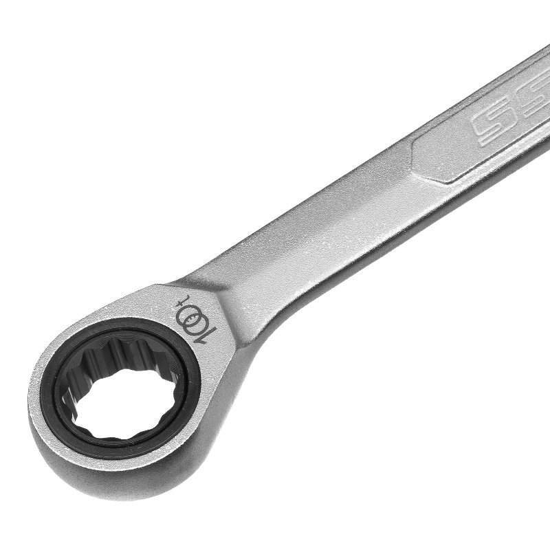 Ключ комбинированный Gross 14854, трещоточный, 16 мм