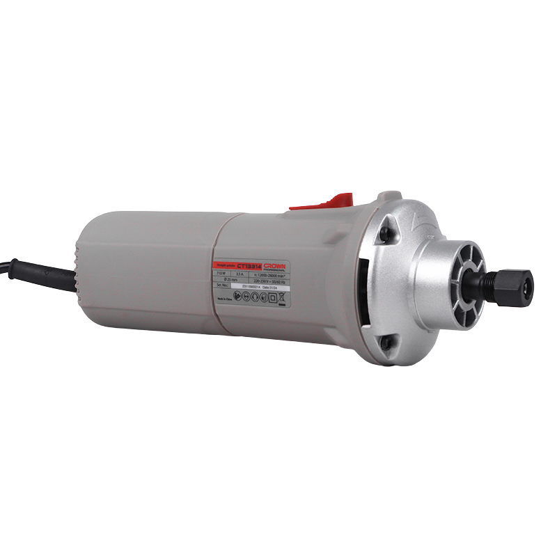 Прямая шлифмашина Crown CT13314 сетевая размер цанги 6 мм пластиковый корпус