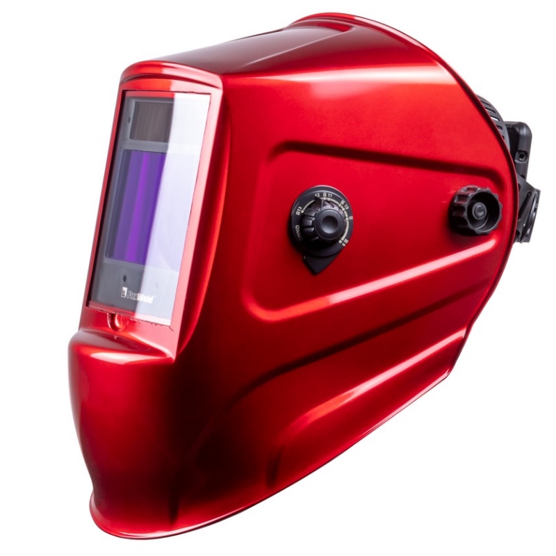 Маска сварщика FoxWeld GEFEST 5293 красная без коробки ф-р 9500V 4880₽