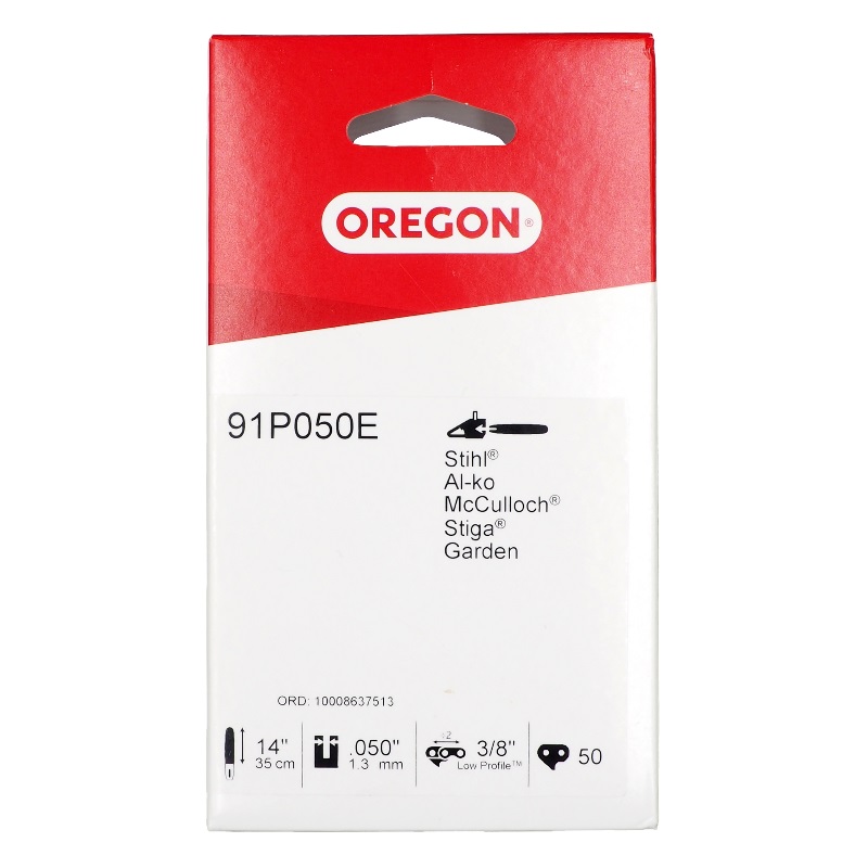 Цепь Oregon 91P050E, 3/8", 50 звеньев, 1.3 мм в Твери