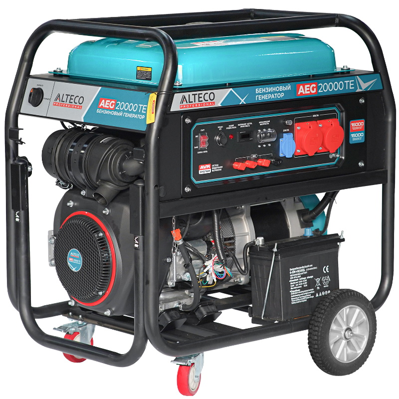 Бензиновый генератор Alteco AEG 20000TE Professional, 69932