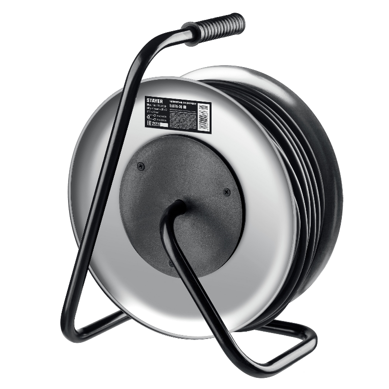 Силовой удлинитель Stayer RX 325 55076-30 (на стальной катушке, КГ, 3х2.5, 30м)  в Александрове