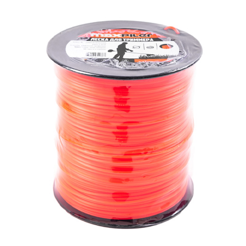 Леска для триммера Maxpiler MLB-33005N, 3 мм*5LB, квадрат, 250 м, бухта в Костроме