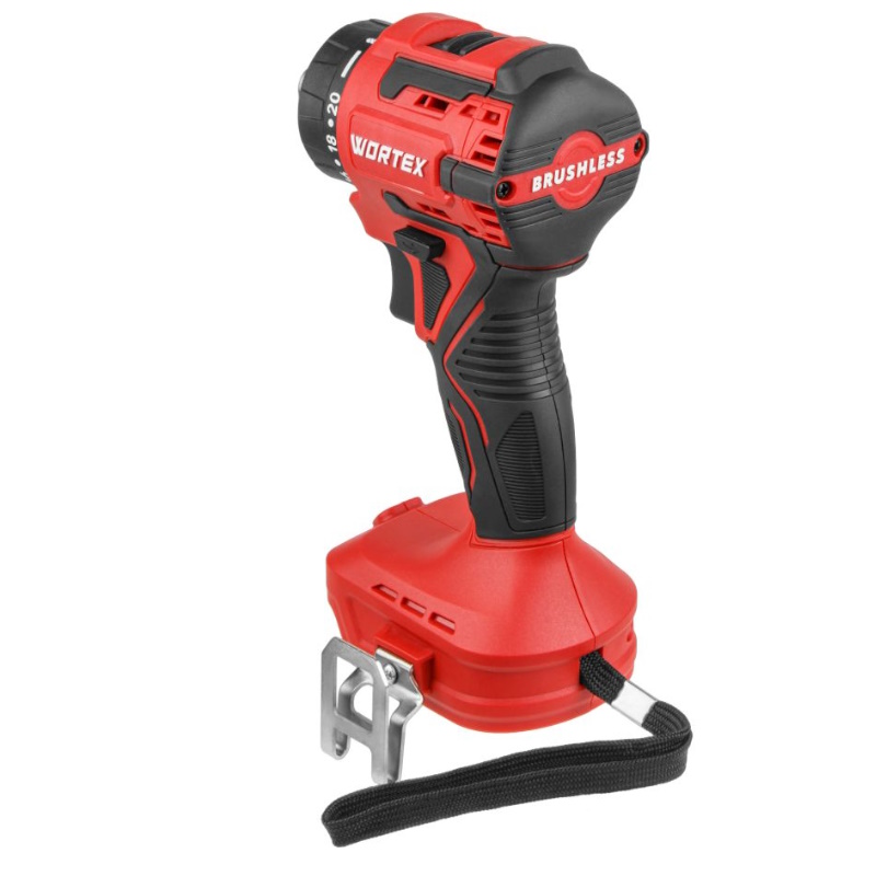 Аккумуляторная дрель-шуруповерт Wortex BD 2025 LiSET ALL1 XLT SOLO 1325842, в коробке, бесщеточная, 18 В, 55 Н*м, БЗП, 10 мм