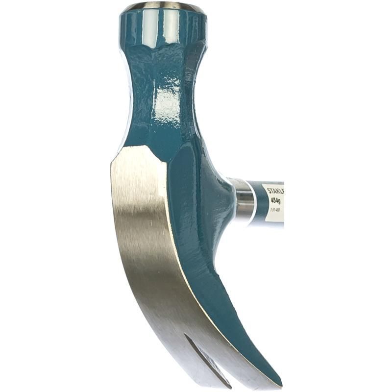 Молоток STANLEY BLUE STRIKE 151488 (с загнутым гвоздодером, круглая форма бойка, вес 820 гр, /16 oz) в Костроме
