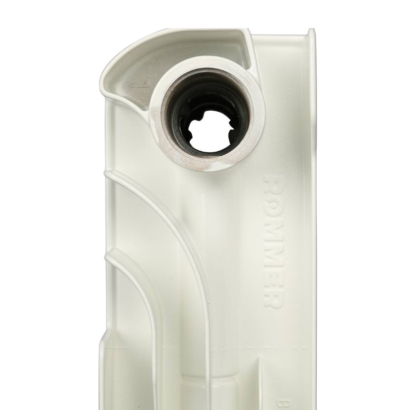 Радиатор биметаллический Rommer Profi BM 350 RAL9016 8 секций  в Череповце