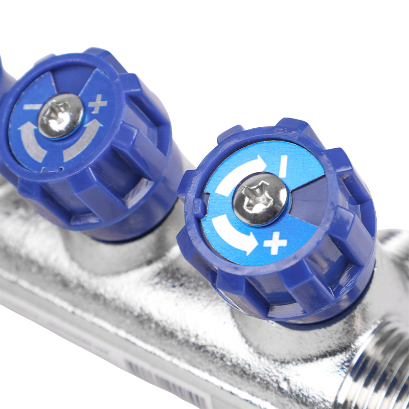 Коллектор с вентилями Tebo, 3/4"х3х1/2", НАР (2/16) во Владимире