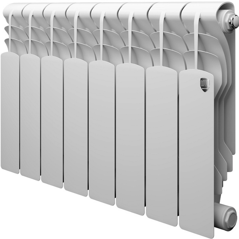 Радиатор биметаллический Royal Thermo Revolution Bimetall 350 НС-1072192 - 8 секций в Александрове