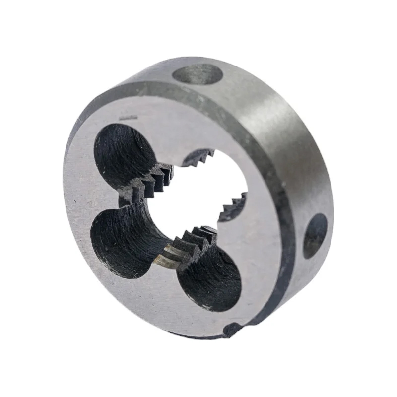Плашка Thorvik MDG1015 D-DRIVE 052864 круглая ручная с направляющей в наборе М10х1.5, HSS, Ф25х9 мм в Коврове
