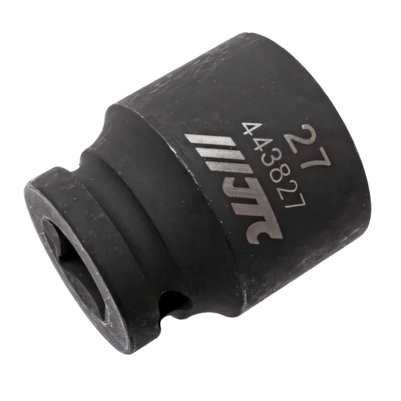 Головка торцевая JTC JTC-443827 ударная 6-гранная 12 х 27 мм длина 42 мм 390₽