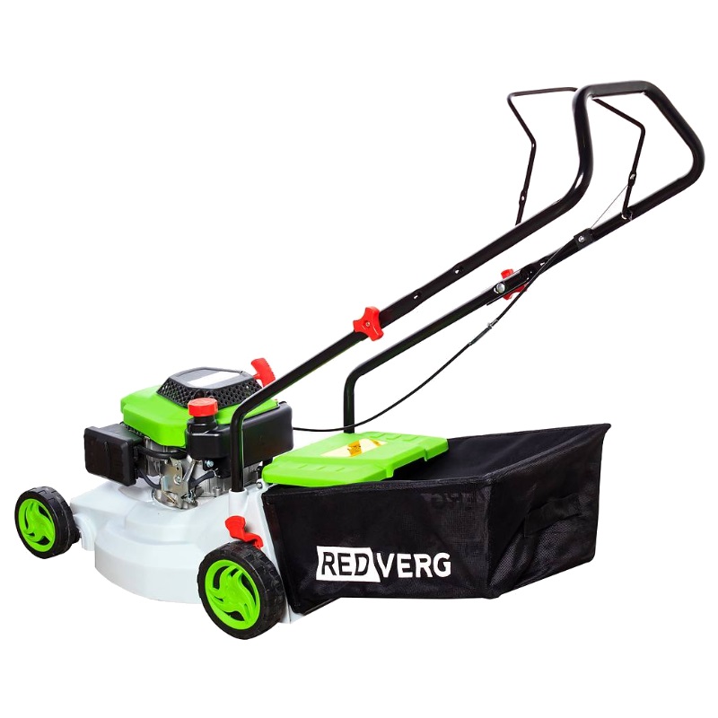 Газонокосилка бензиновая Redverg RD-GLM410G, 2,5 л.с., ширина скашивания 41 см в Твери