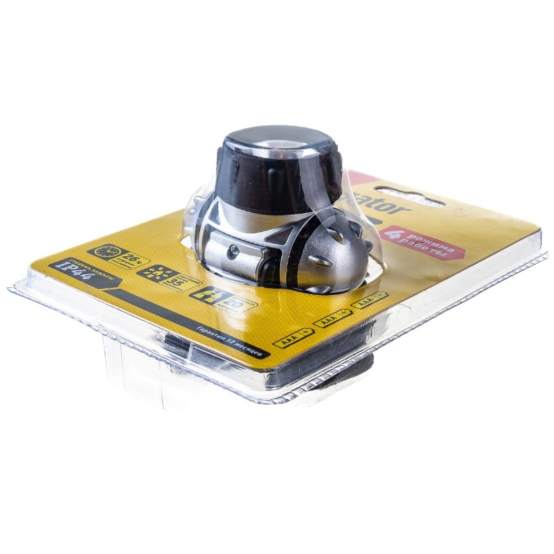 Фонарь налобный Navigator 94 916 NPT-H04-3AAA 240489, 4 режима, 7LED в Иваново