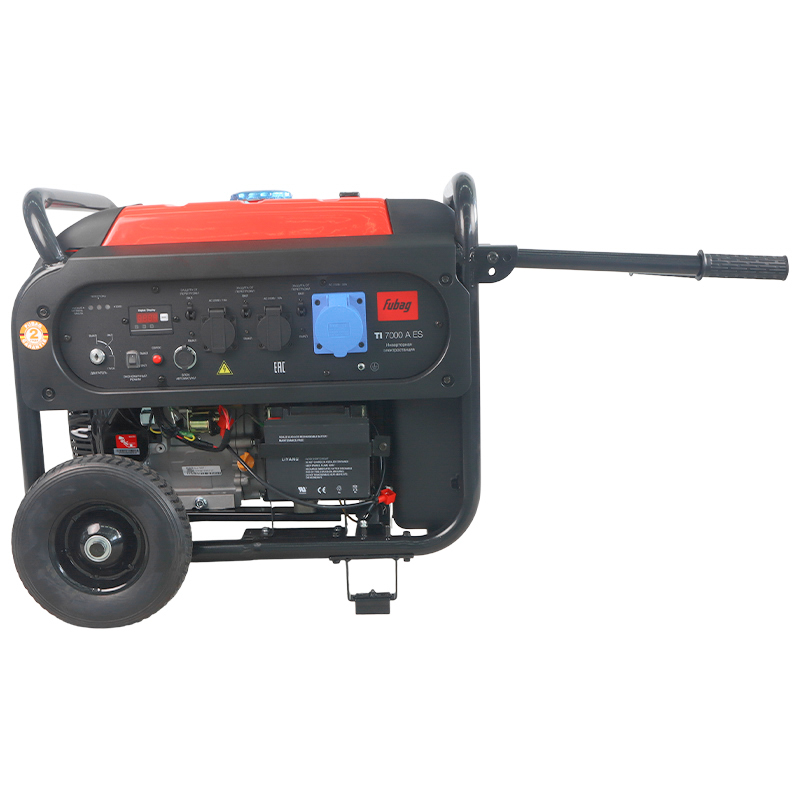 Электростанция инверторная Fubag TI 7000 A ES с электростартером и коннектором автоматики (6.5 кВт)