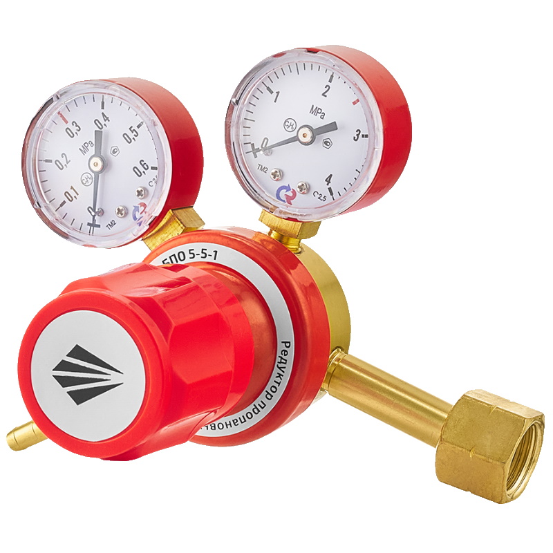 Редуктор пропановый Сварог БПО 5-5-1 00000101767 два манометра 0603 - 425 Мпа манометры с поверкой 1624₽