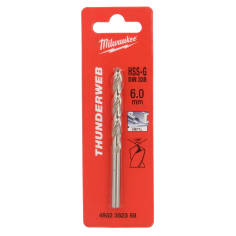 Сверло по металлу Milwaukee Thunderweb 4932352358, HSS-G, 6.0x93 в Ярославле
