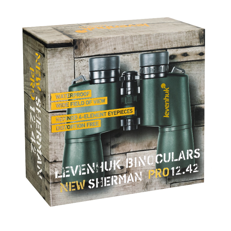 Бинокль Levenhuk New Sherman PRO 84694, 12x42 в Рыбинске
