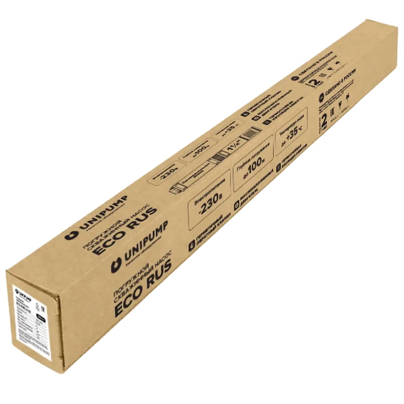 Погружной скважинный насос Unipump ECO RUS 4-40 34523, 0,9 кВт, 40 м в Угличе