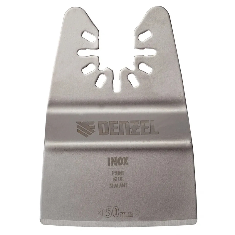 Насадка-шабер для МФИ Denzel Inox 782317, для снятия краски, ширина 50 мм, ступенчатая