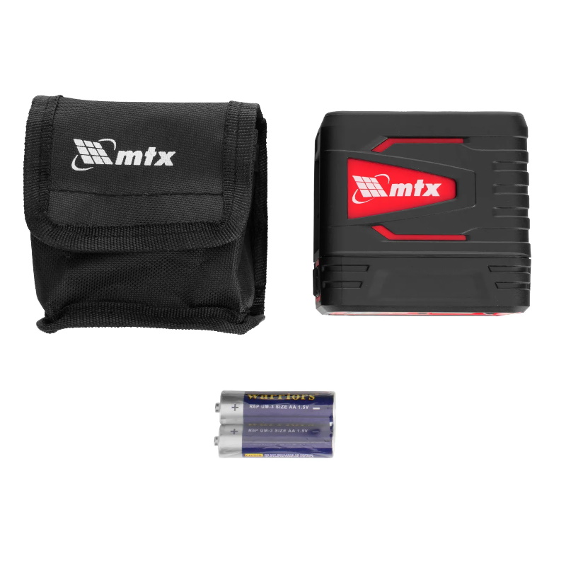 Лазерный уровень MTX QBC RED Basic SET 35010, 10 м, красный луч, батарейки, резьба 1/4" в Коврове
