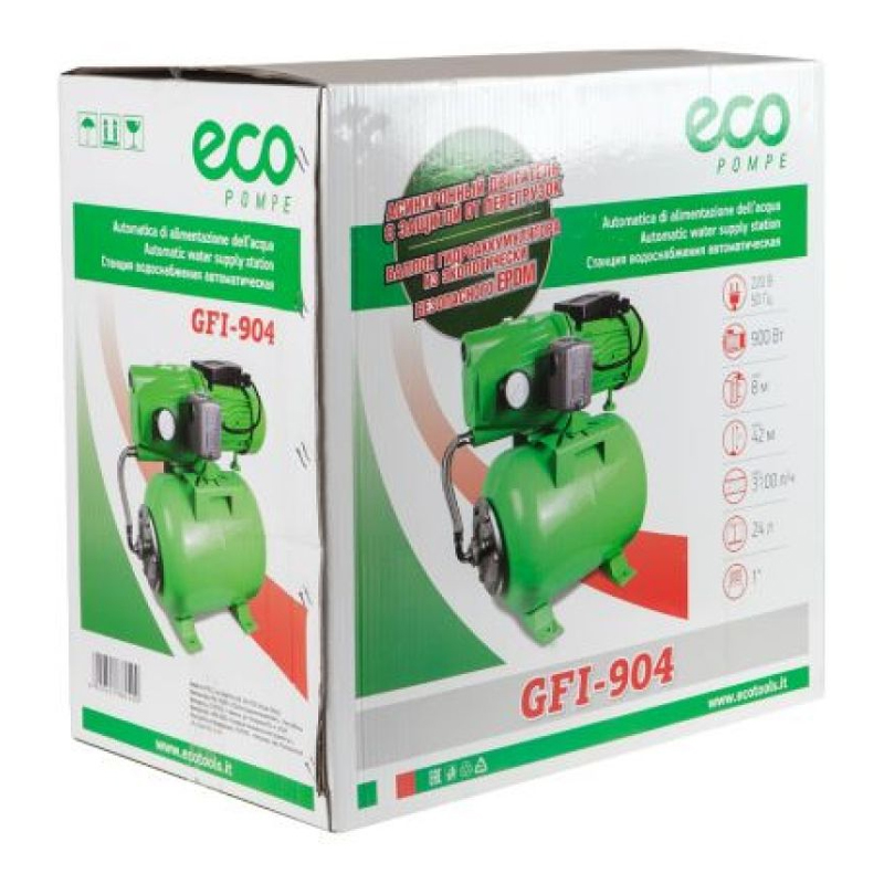 Станция водоснабжения автоматическая Eco GFI-904 в Ярославле