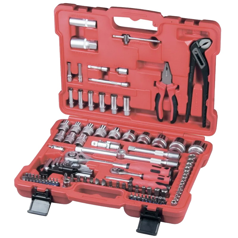 Набор слесарно-монтажный Matrix 13587 с квадратами 14 12 и 516 117 предметов 9881₽