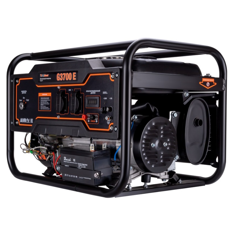 Бензиновый генератор FoxWeld Expert G3700 E, 7244