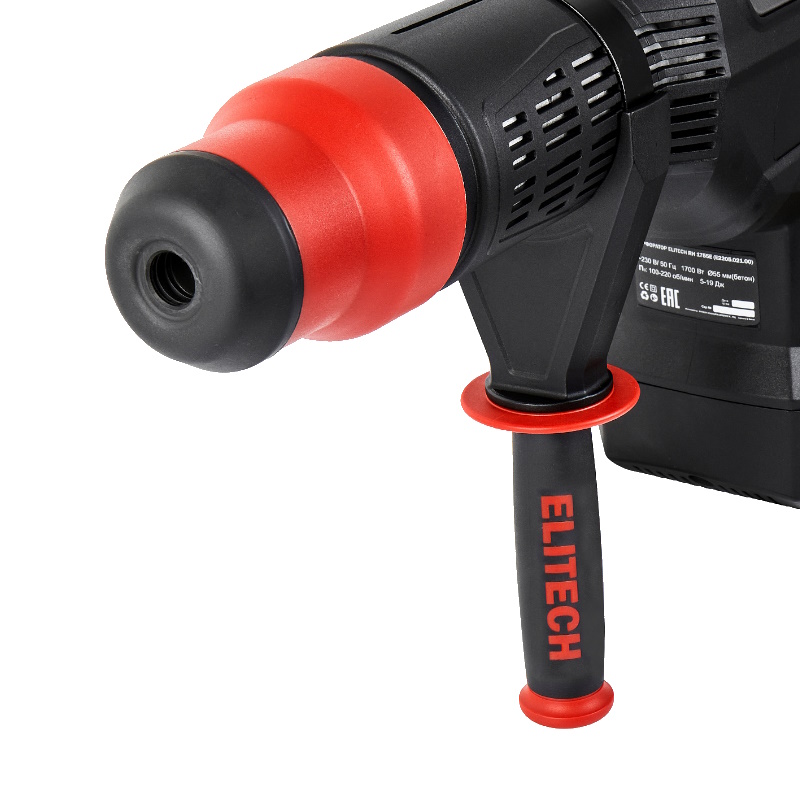 Перфоратор Elitech HD RH 1755E (E2205.021.01) в кейсе, с защитной муфтой, с виброзащитой