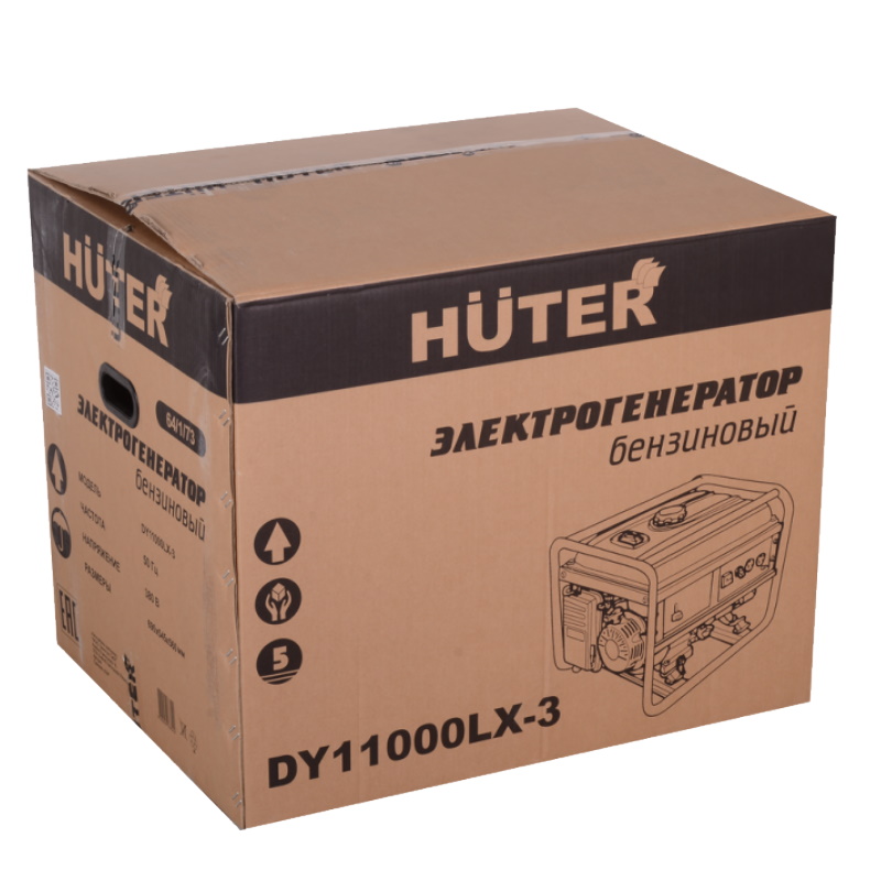 Бензиновый генератор Huter DY11000LX-3 в Кинешме