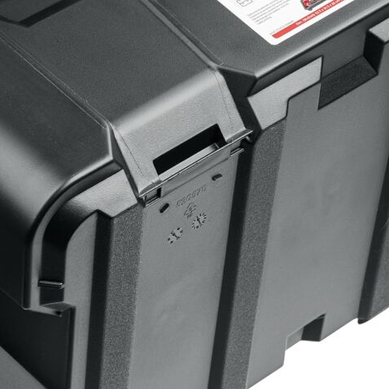 Пластиковый ящик с крышкой Keter STACKNROLL 38398 525х345х260мм в Ярославле