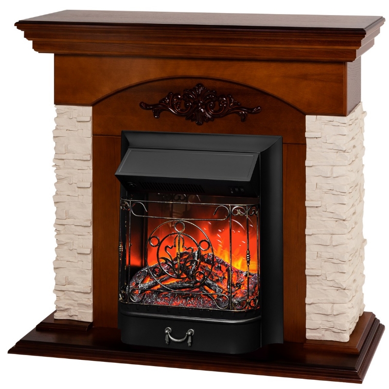 Каминокомплект RealFlame NEAPOLIS STD/EUG NT + MAJESTIC LUX BL 10020019 в Кинешме