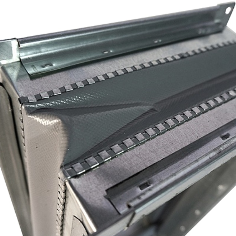 Прямоугольная гибкая вставка для вентиляции Лиссант 1050702640, 175x175 мм