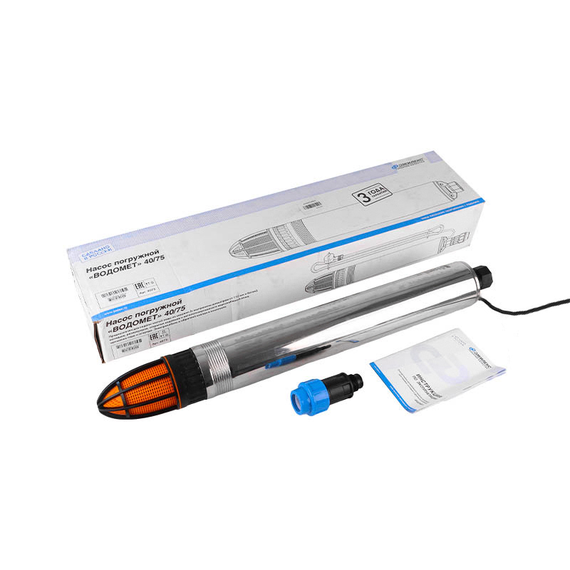 Центробежный скважинный насос Джилекс Водомет Проф 40/75 (кабель 30 м)