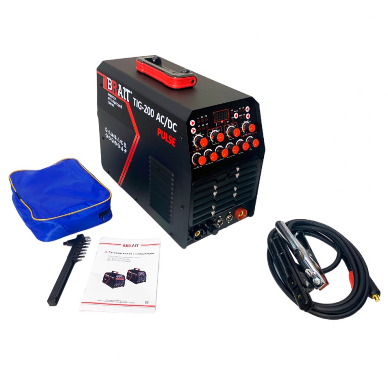 Инвертор аргонодуговой сварки Brait TIG-200 AC/DC PULSE 18.01.017.043, режим сварки TIG/MMA  в Костроме
