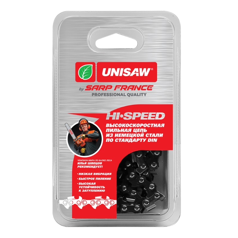 Цепь Unisaw Professional Quality, 16", 3/8", 1.1 мм, 56 звеньев в Твери