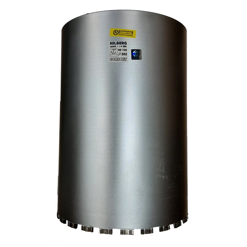 Коронка алмазная Hilberg Laser HD726, 302*450, 1 1/4 UNC  в Иваново