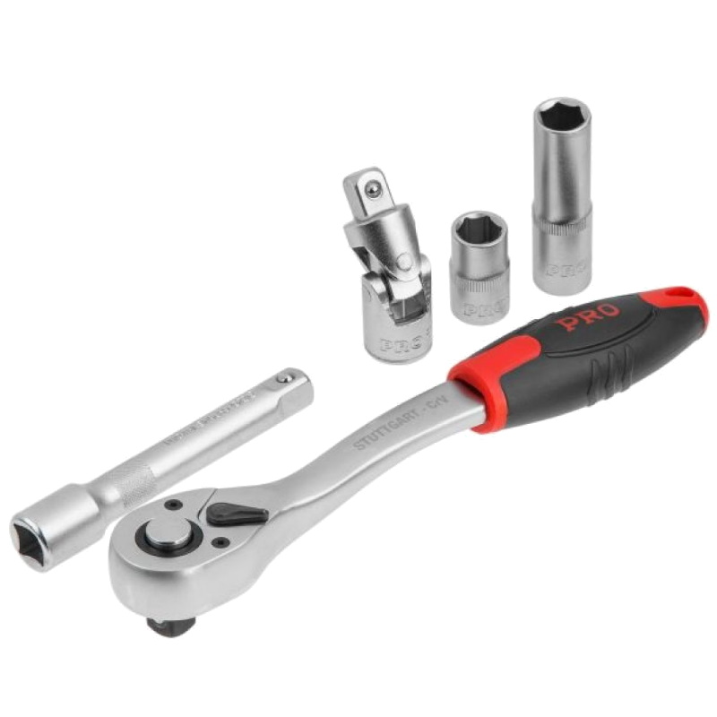 Набор головок и бит Pro Startul Stuttgart PRO-094S, 1/4",1/2", 94 предмета в Кинешме
