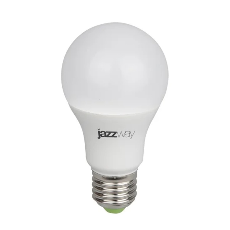 Лампа светодиодная Jazzway PPG A60 Agro 5025547 556005, 15Вт, A60, грушевидная матовая E27 IP20 для растений