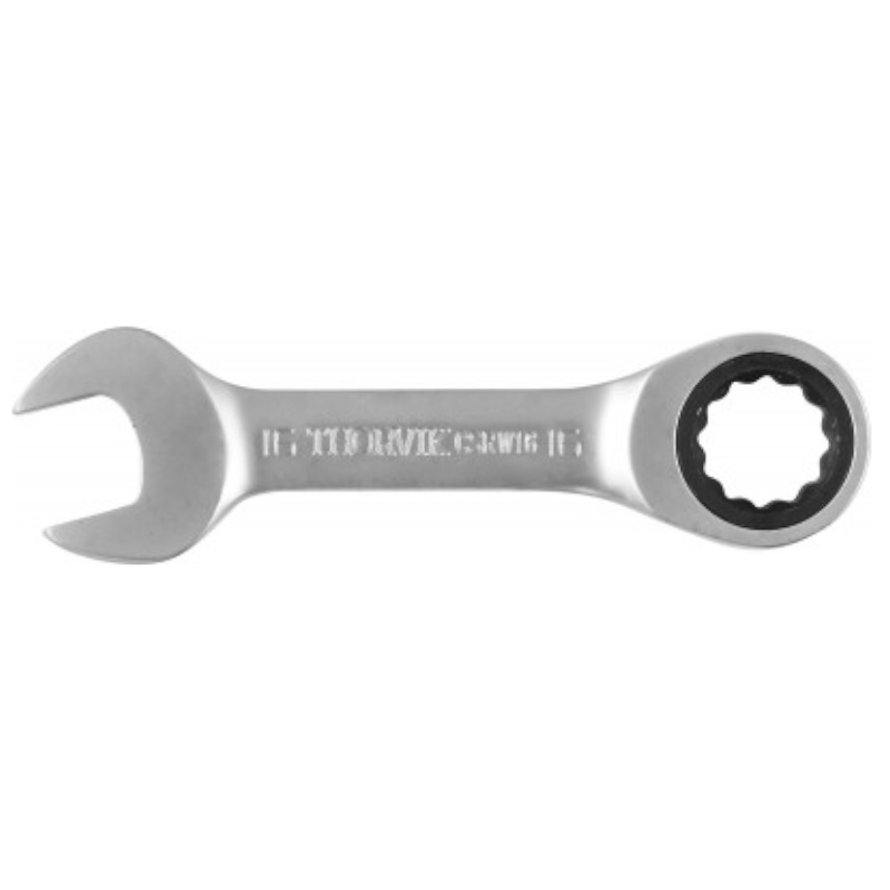 Ключ гаечный комбинированный трещоточный короткий Thorvik CSRW16 053525, 16 мм в Кинешме