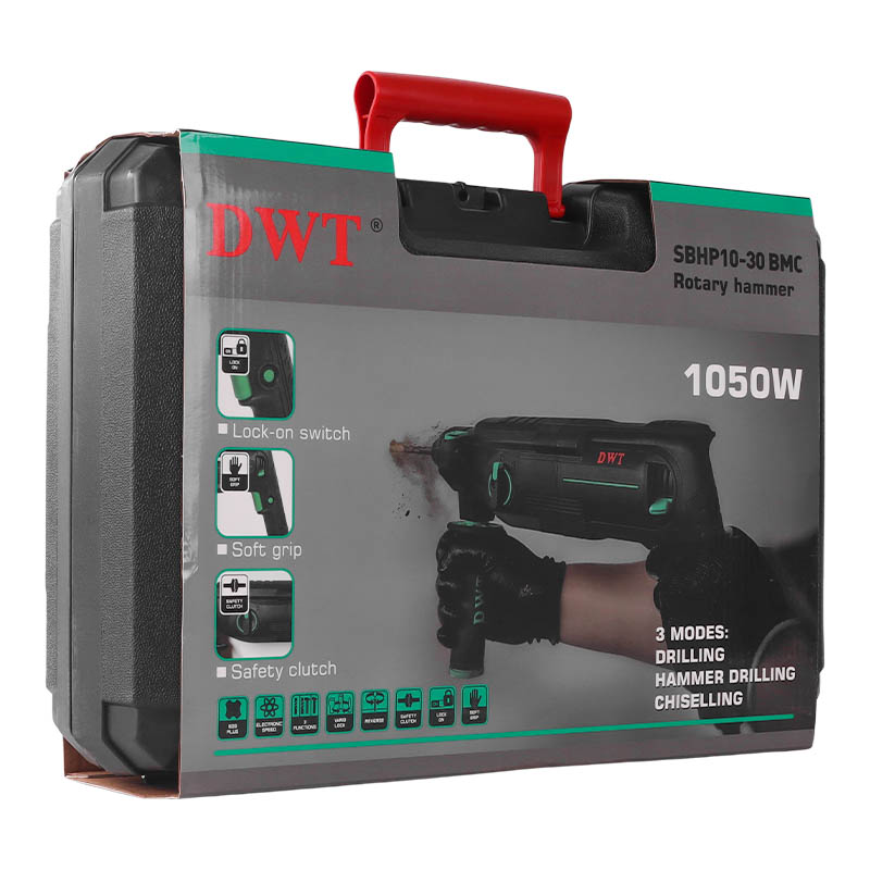 Перфоратор DWT SBHP10-30 BMC  в кейсе, с защитной муфтой в Ярославле