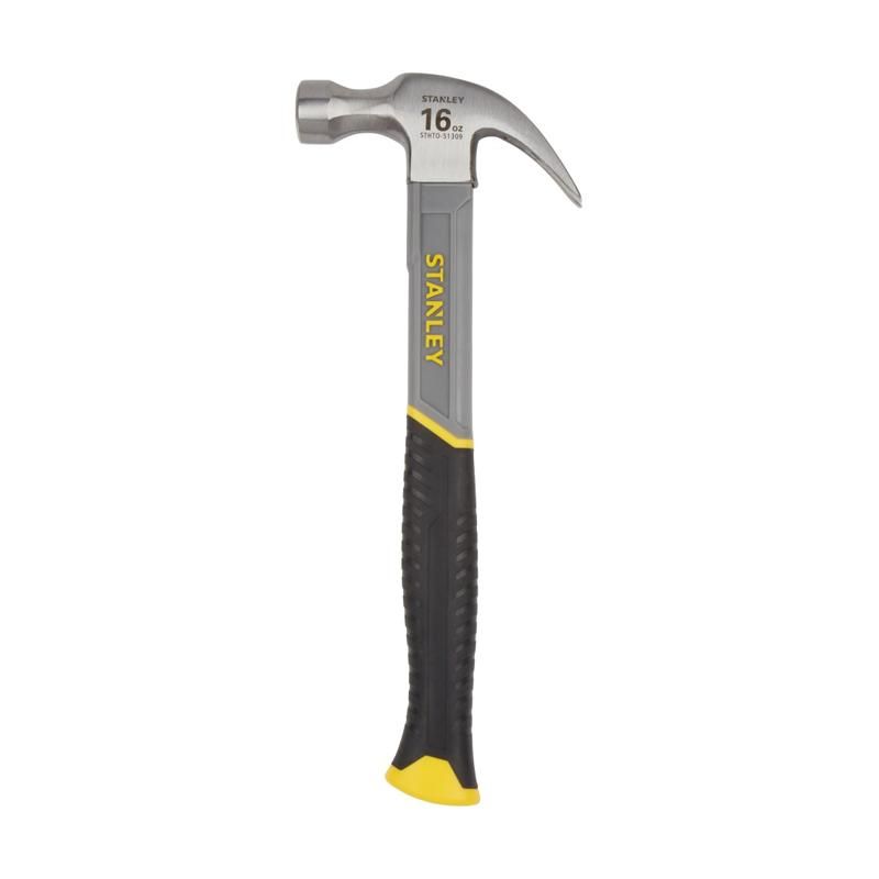 Молоток плотницкий Stanley STHT0-51309 FIBERGLASS (вес 450 гр, с гвоздодером) в Туле