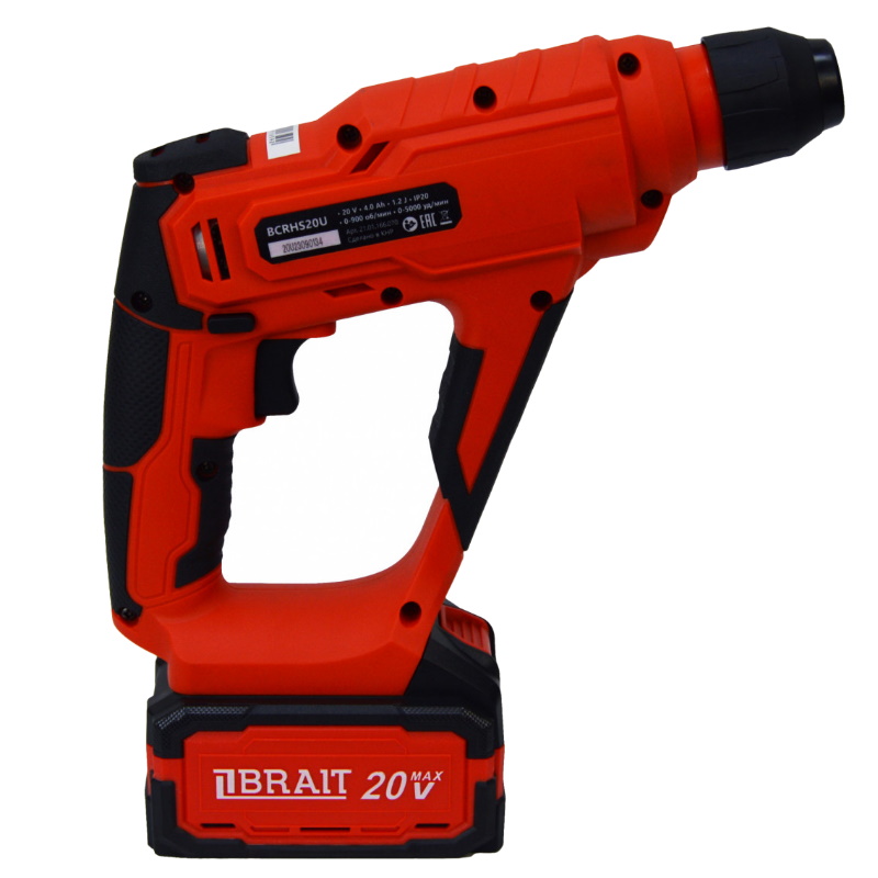 Аккумуляторный перфоратор Brait BCRHS20U 21.01.166.070 в кейсе в Коврове