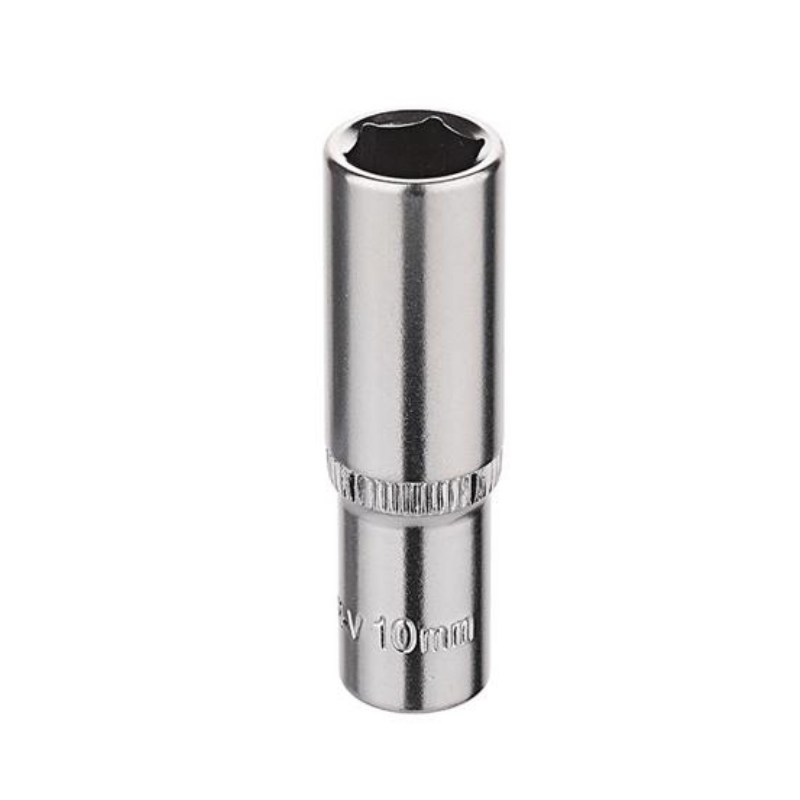Глубокая торцевая головка Kraft KT 700657 (1/4" Dr, 10 мм)