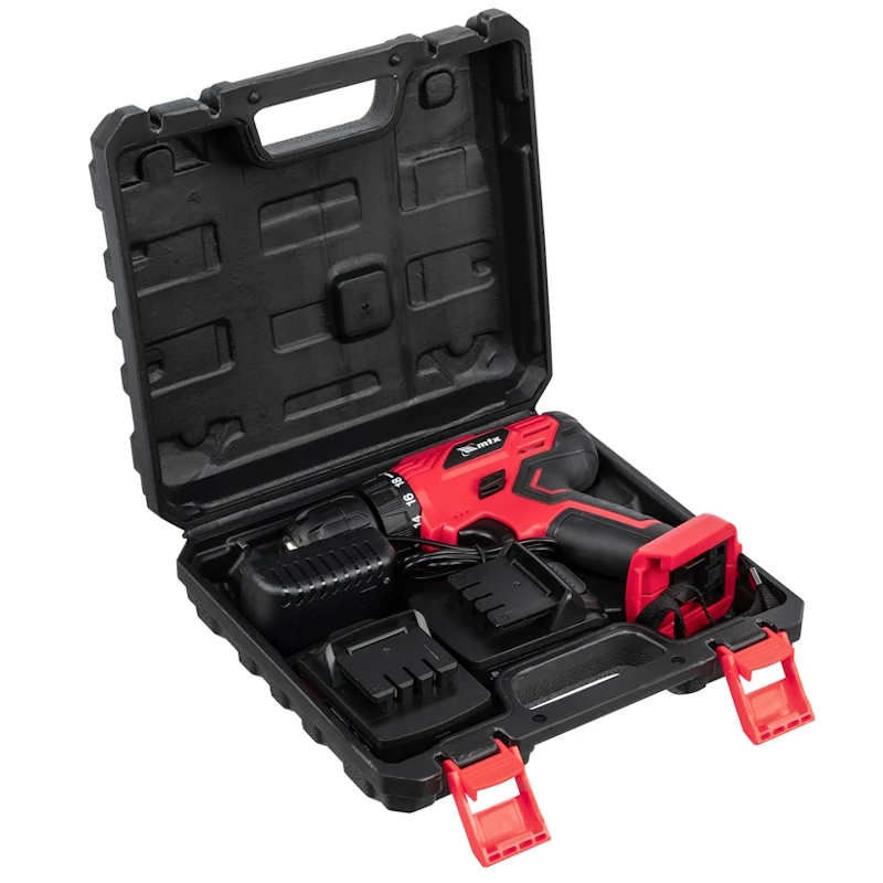 Дрель-шуруповерт аккумуляторная MTX MCDL-12-02 26185, Li-Ion, 12 В, 2 акк.