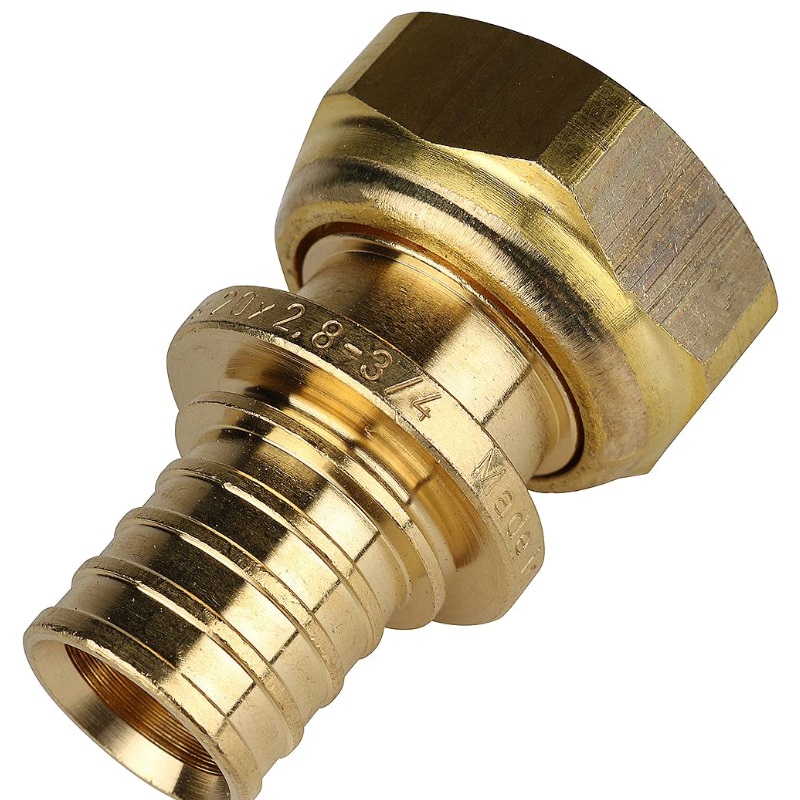 Переходник с накидной гайкой Stout SFA-0019-002034, 20xG, 3/4",  для труб из сшитого полиэтилена аксиальный в Иваново