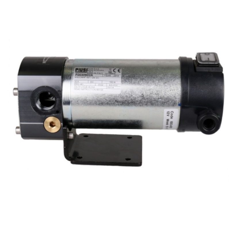 Шестеренный электронасос Piusi Viscomat DC 60/1 12V F0030902A, для масла вязкостью до 2000 сСт, 4 л/мин